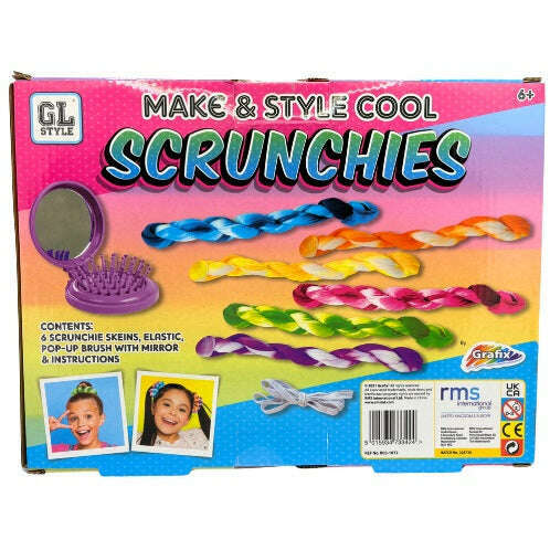 Toys N Tuck:GL Style Make & Style Cool Scrunchies,GL Style