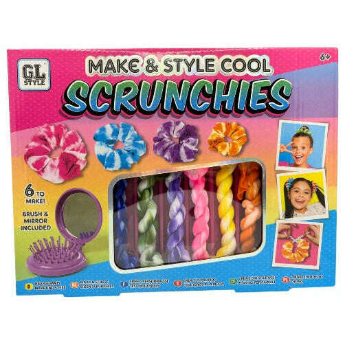 Toys N Tuck:GL Style Make & Style Cool Scrunchies,GL Style