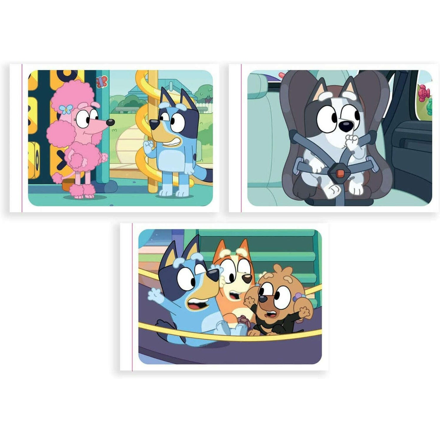 Toys N Tuck:Bluey Play With Friends Sticker Collection Starter Pack,Bluey