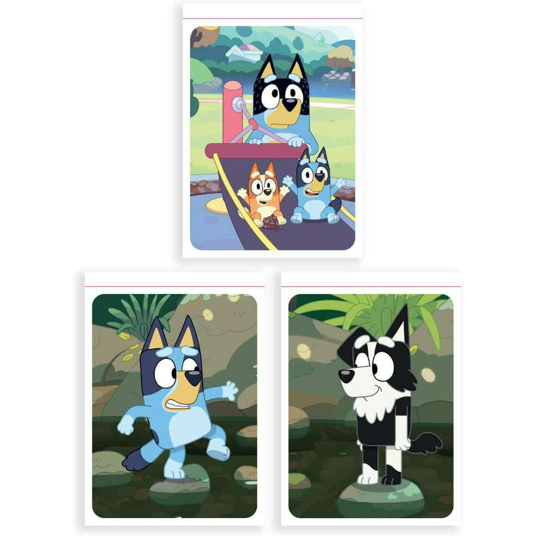 Toys N Tuck:Bluey Play With Friends Sticker Collection Starter Pack,Bluey