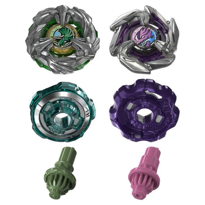 Beyblade X Dual Pack Brace Triceratops M-85BS & Dagger Dran 7-55K