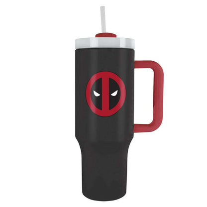 Toys N Tuck:Metal Tumbler - Deadpool (Symbol),Marvel