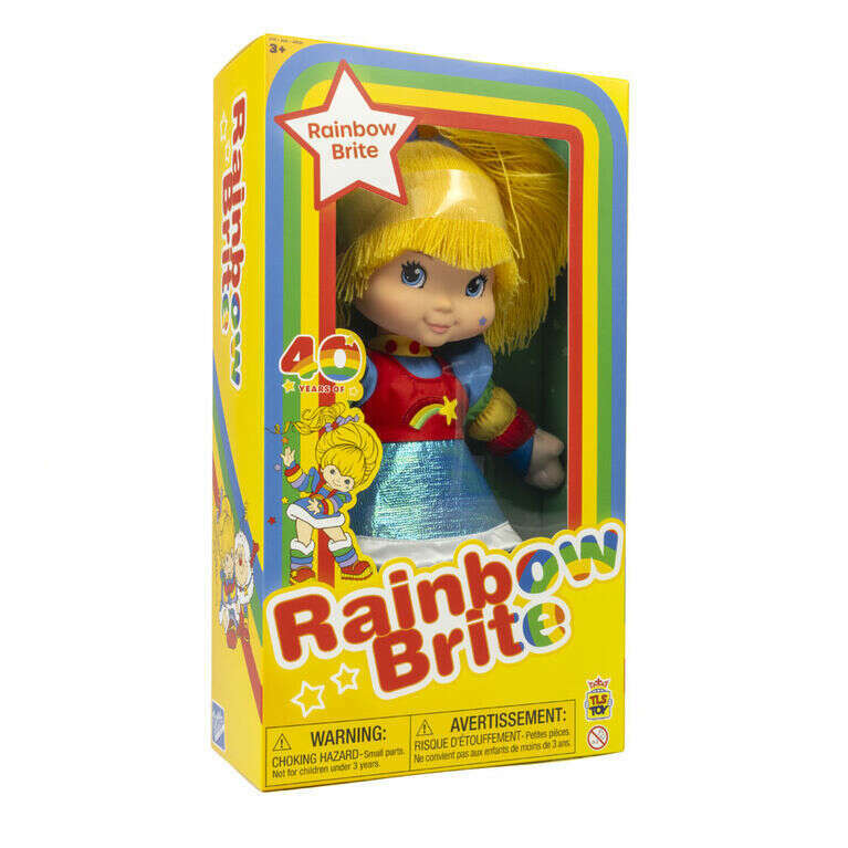 Toys N Tuck:Rainbow Brite 12 Inch Plush Doll,Rainbow Brite