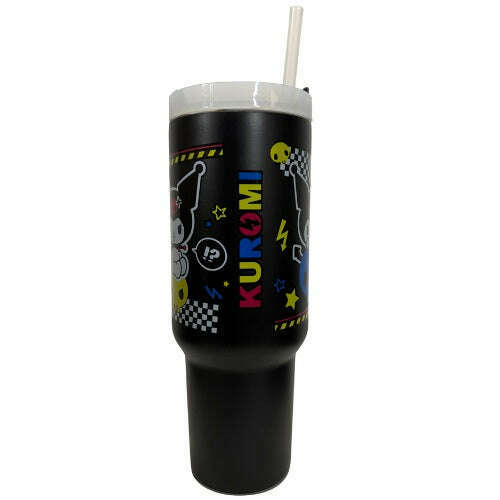 Toys N Tuck:Metal Tumbler - Kuromi (Punk Skull),Hello Kitty