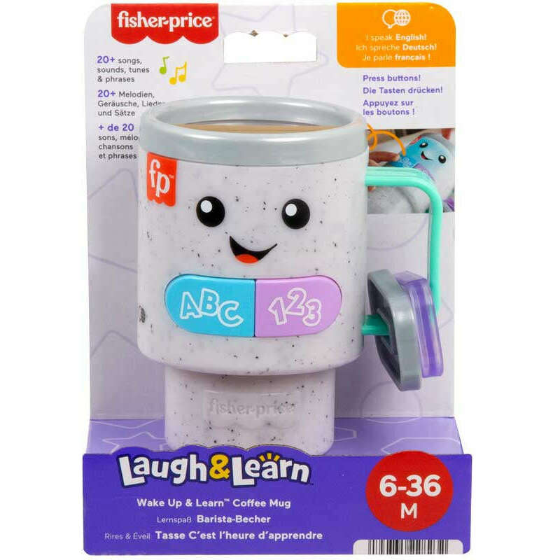 Toys N Tuck:Fisher-Price Wake Up & Learn Coffee Mug,Fisher Price