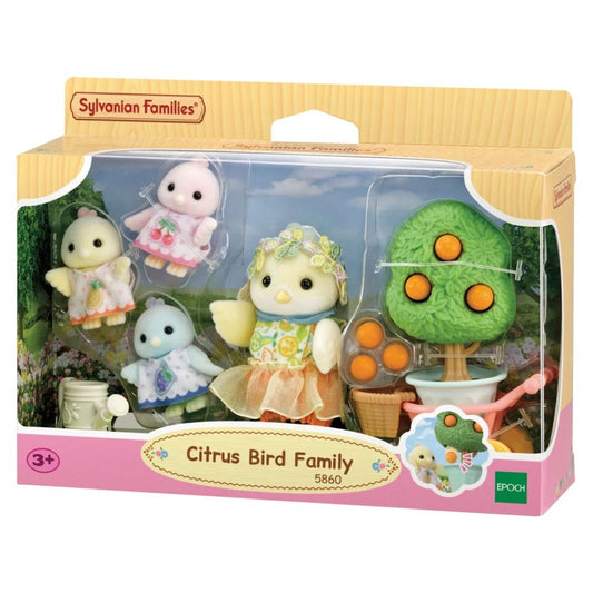 Sylvanian Families Citrus Bird Family