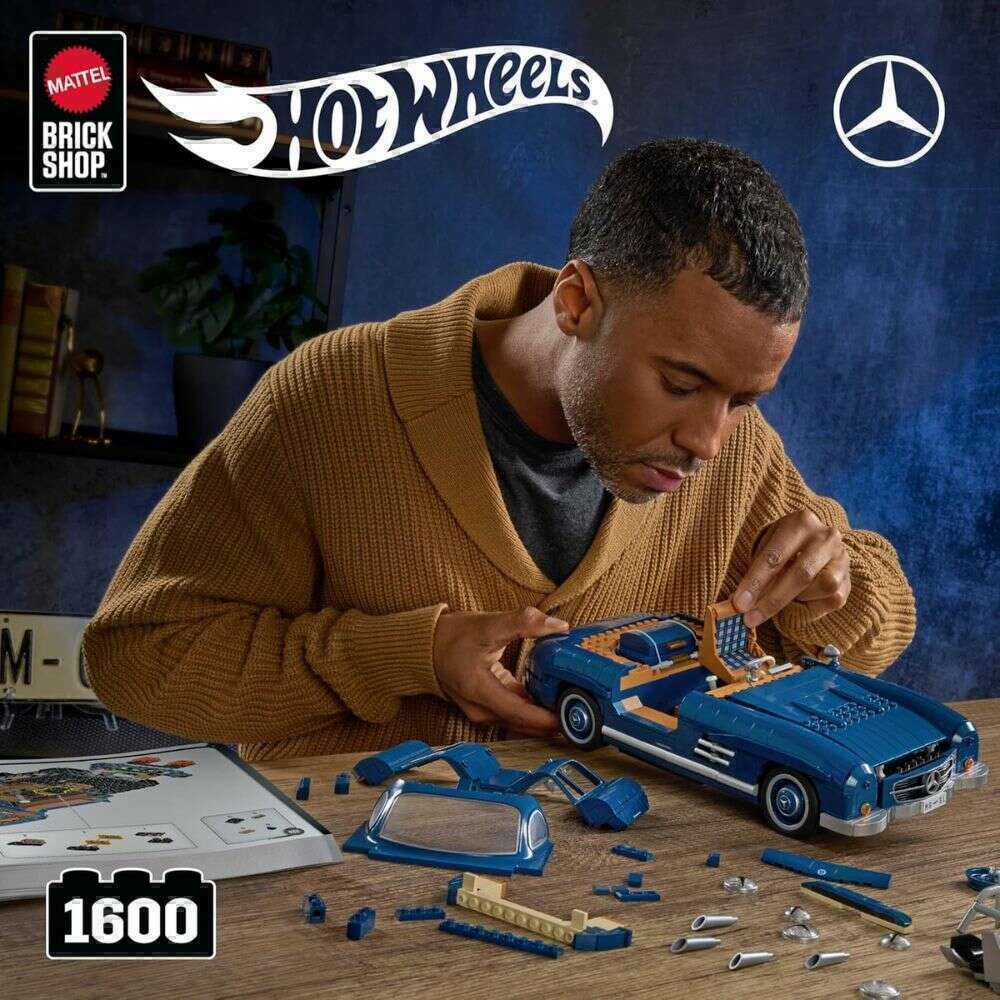 ホットウィール ブリックショップ メルセデス・ベンツ 300 SL Mattel Brick Shop Hot Wheels Mercedes-Benz 300 SL | Mattel