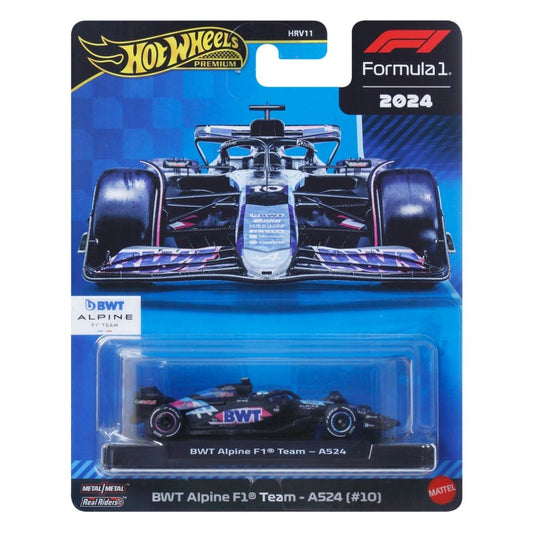 Hot Wheels Premium 2024 Formula 1 BWT Alpine F1 Team - A524 (#10)