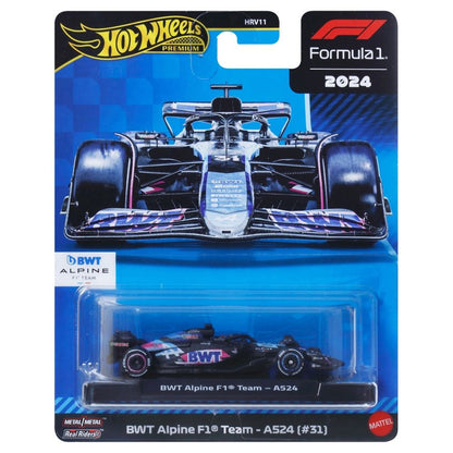Hot Wheels Premium 2024 Formula 1 BWT Alpine F1 Team - A524 (#31)