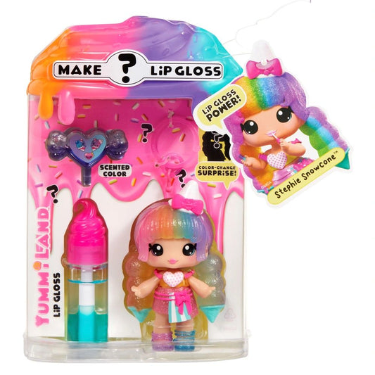 Yummiland Lipgloss Doll Colour Change - Stephie Snowcone