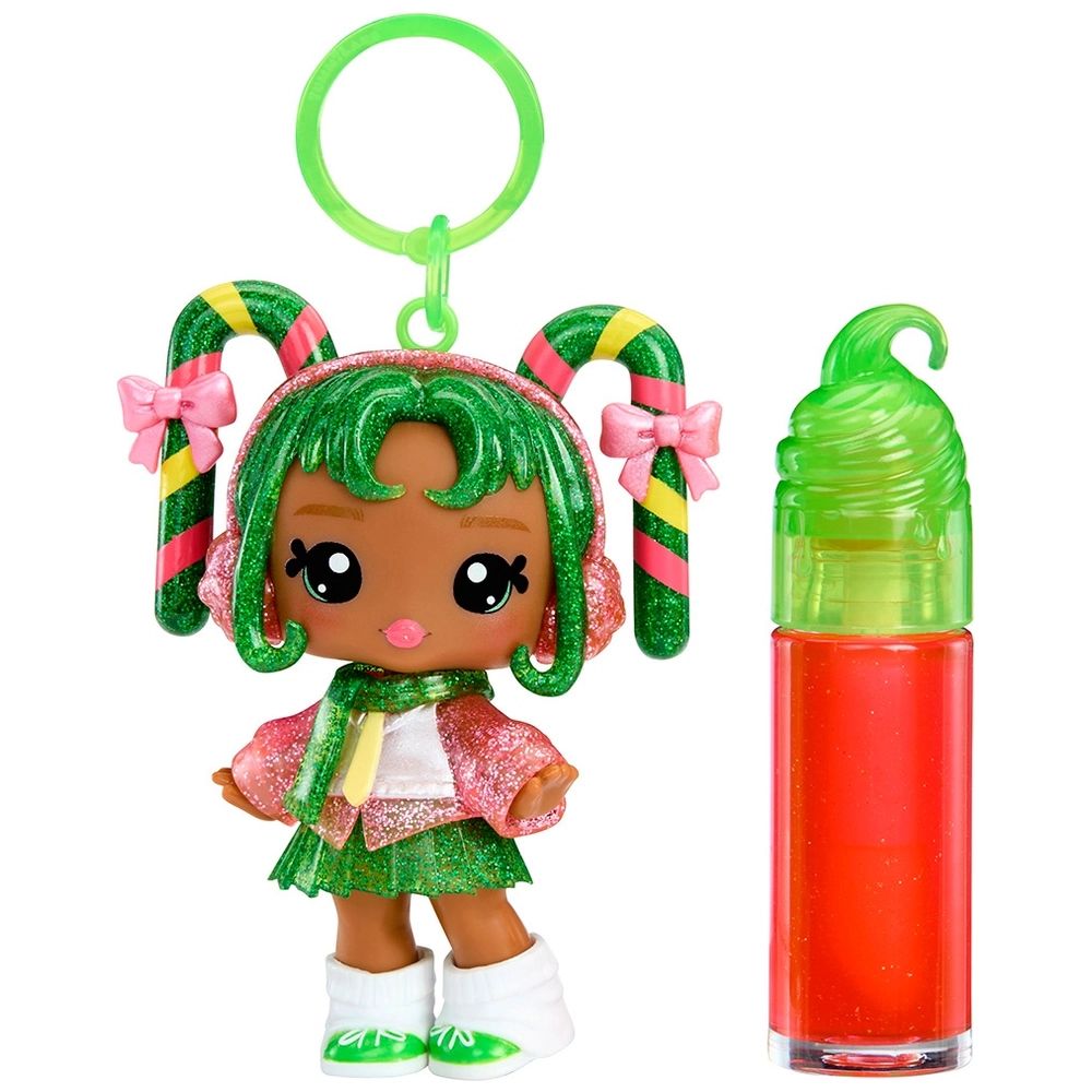 Yummiland Lipgloss Doll Holiday Collection - Halle Candy Cane