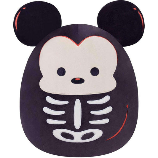Squishmallows Disney Halloween 8 Inch Plush - Skeleton Mickey Mouse
