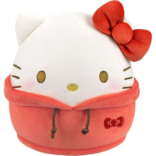 Squishmallows Sanrio 8 Inch Plush - Dabodabo Hoodie Hello Kitty