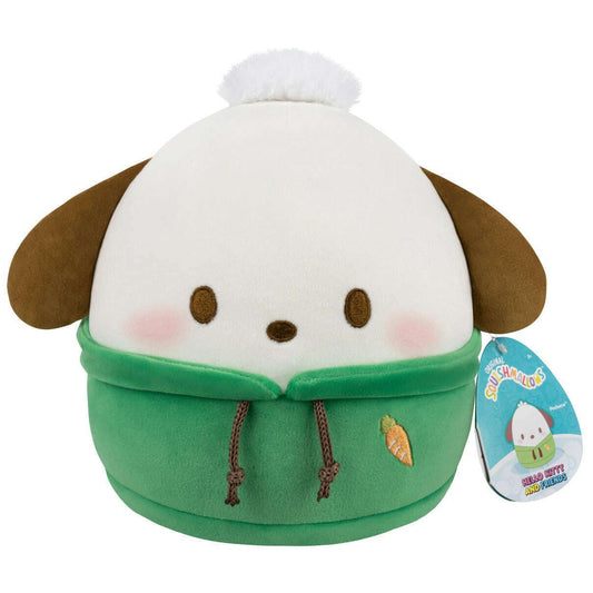 Squishmallows Sanrio 8 Inch Plush - Dabodabo Hoodie Pochacco