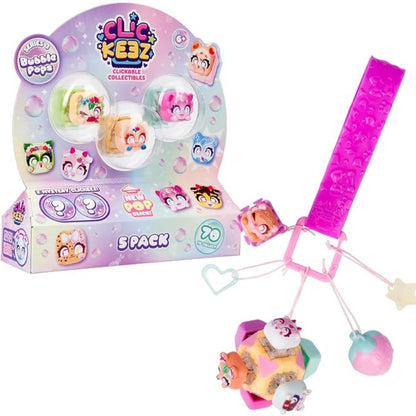 Clickees Mystery Bubble Pops 5 Pack Series 3