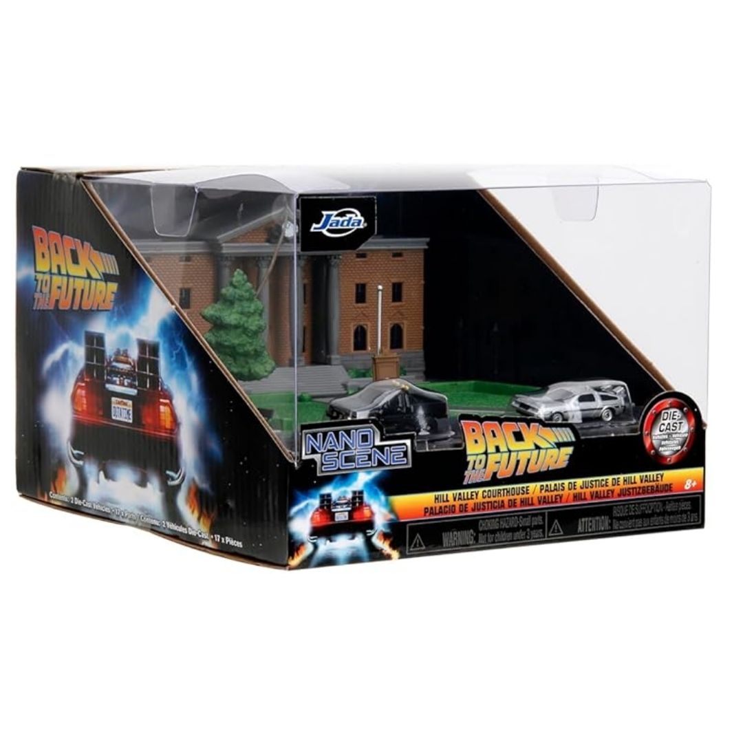 Back to the Future Hill Valley Courthouse Nano Scene