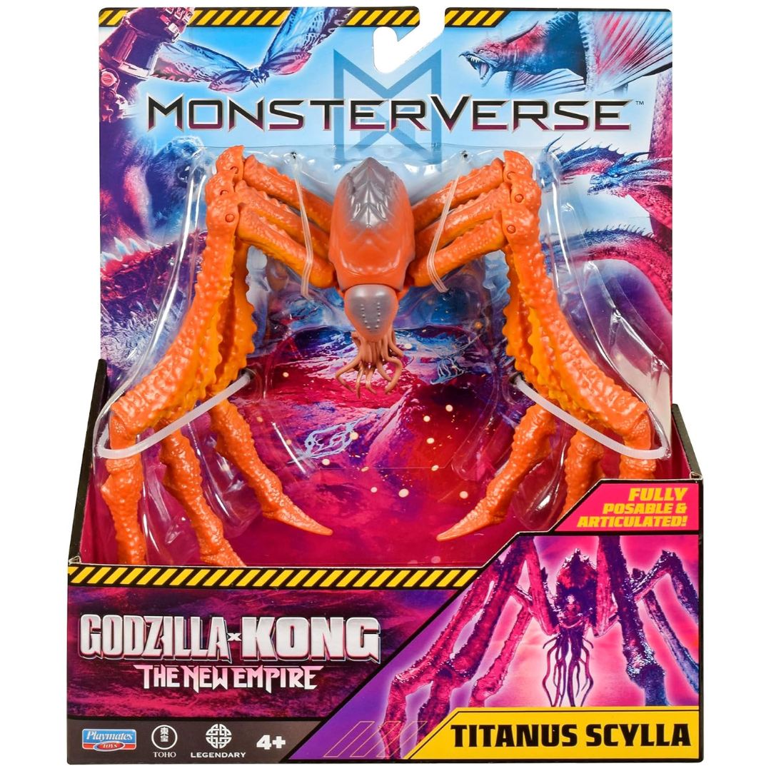 Godzilla x Kong The New Empire 6" Figures - Titanus Scylla