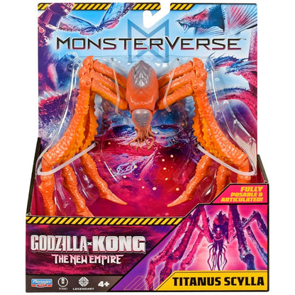 Godzilla x Kong The New Empire 6" Figures - Titanus Scylla