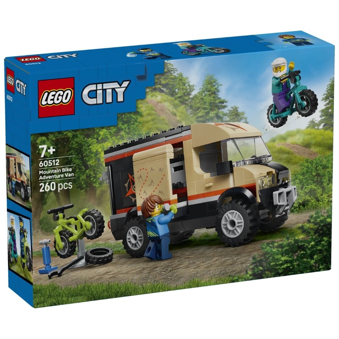 Lego 60512 City Mountain Bike Adventure Van