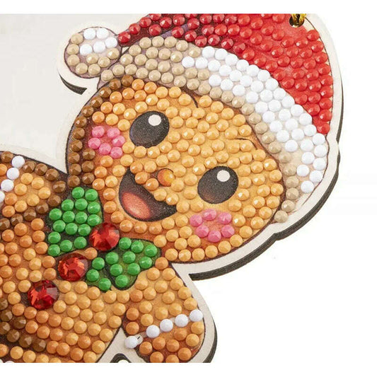 Crystal Art Buddies Series 6 Festive Buddies - Gingerbread Man