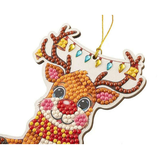 Crystal Art Buddies Series 6 Festive Buddies - Merry Reindeer