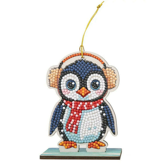 Crystal Art Buddies Series 6 Festive Buddies - Frosty Penguin