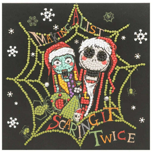 Crystal Art Card Kit - Disney Nightmare Nutcrackers