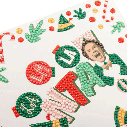Crystal Art Card Kit - Elf Buddy The Elf