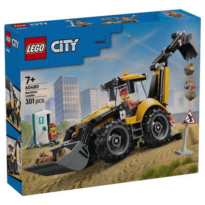 Lego 60480 City Backhoe Loader
