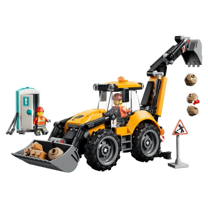 Lego 60480 City Backhoe Loader