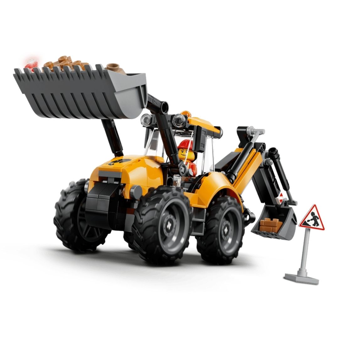 Lego 60480 City Backhoe Loader