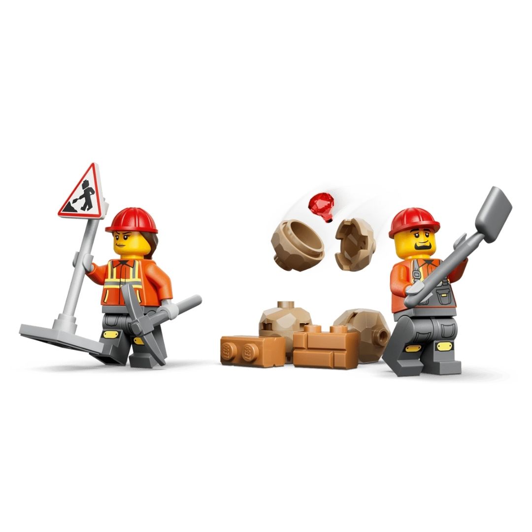 Lego 60480 City Backhoe Loader