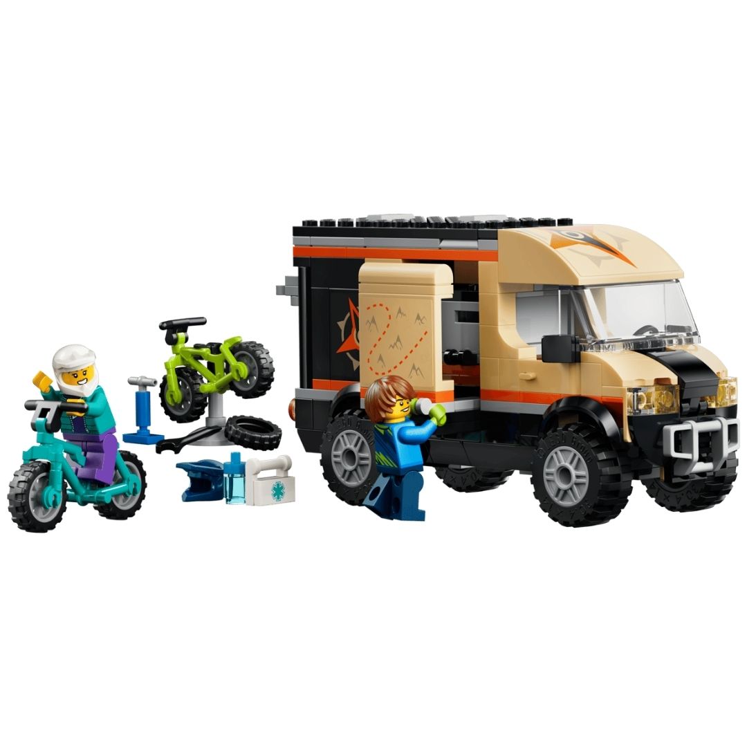 Lego 60512 City Mountain Bike Adventure Van