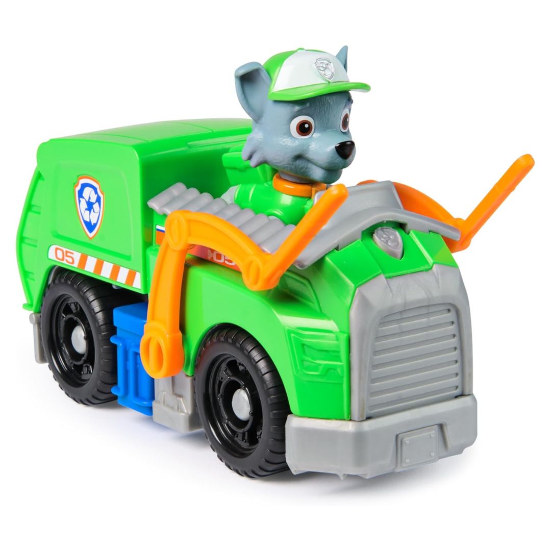 Paw Patrol Rocky With Recycle Truck