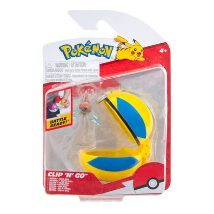 Pokemon Clip 'N' Go - Rotom and Quick Ball