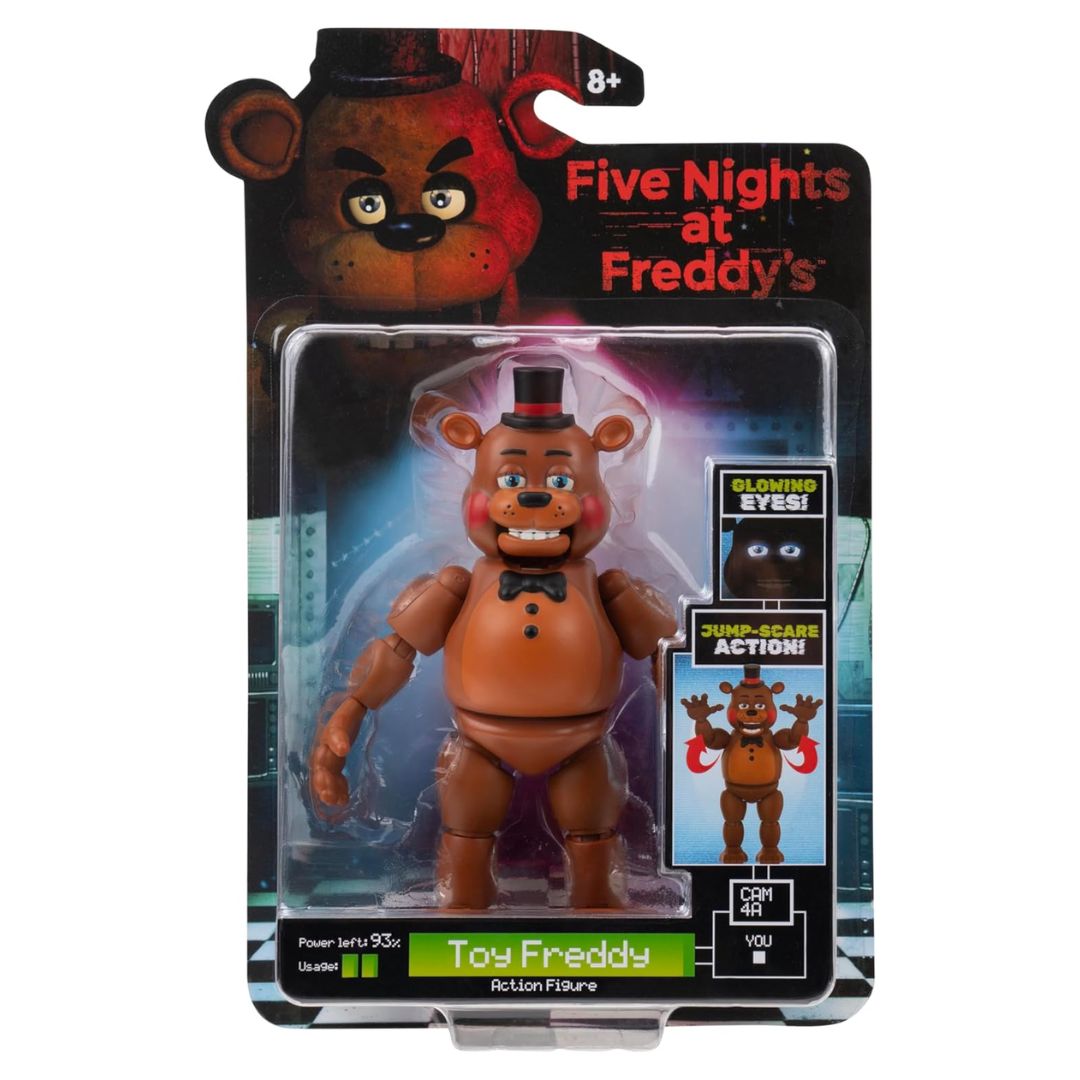 Five Nights At Freddy's 5 Inch Jump-Scare Figure - Toy Freddy
