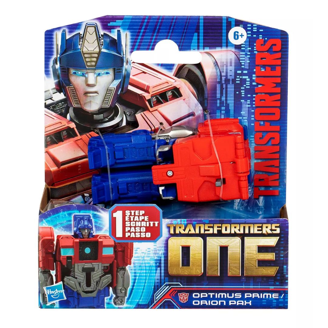 Transformers One 1-Step Cog Changers Optimus Prime / Orion Pax