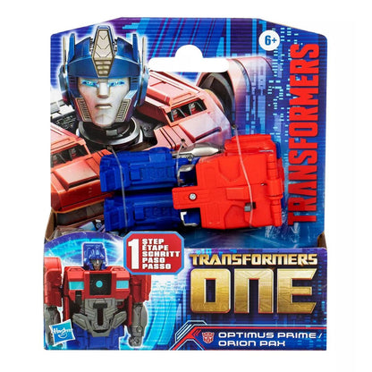 Transformers One 1-Step Cog Changers Optimus Prime / Orion Pax