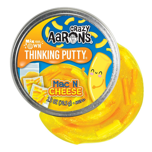 Crazy Aaron's Thinking Putty - Mix Your Own Mac N Cheese