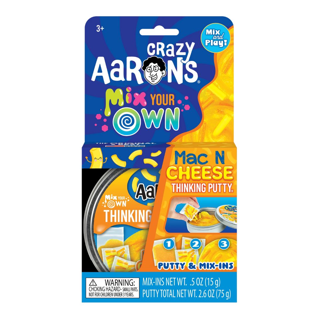 Crazy Aaron's Thinking Putty - Mix Your Own Mac N Cheese