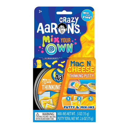 Crazy Aaron's Thinking Putty - Mix Your Own Mac N Cheese