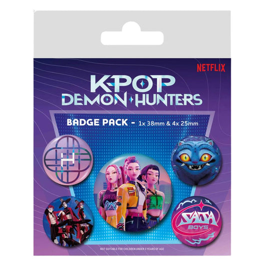 Badge Pack - K-Pop Demon Hunters