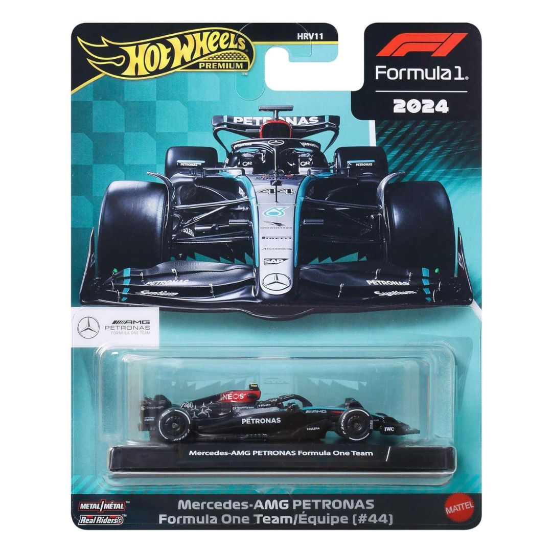 Hot Wheels Premium 2024 Formula 1 Mercedes AMG-Petronas (#44)