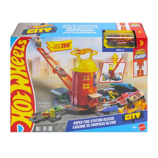 Hot Wheels Super Fire Station Rescue