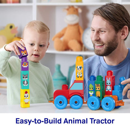 Mega Bloks Build & Match Animal Tractor