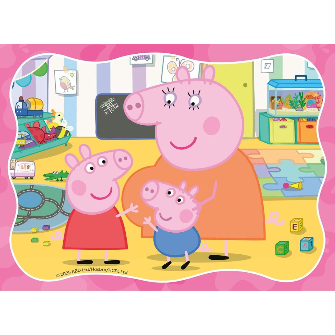 Ravensburger 4 Puzzles in a Box Peppa Pig
