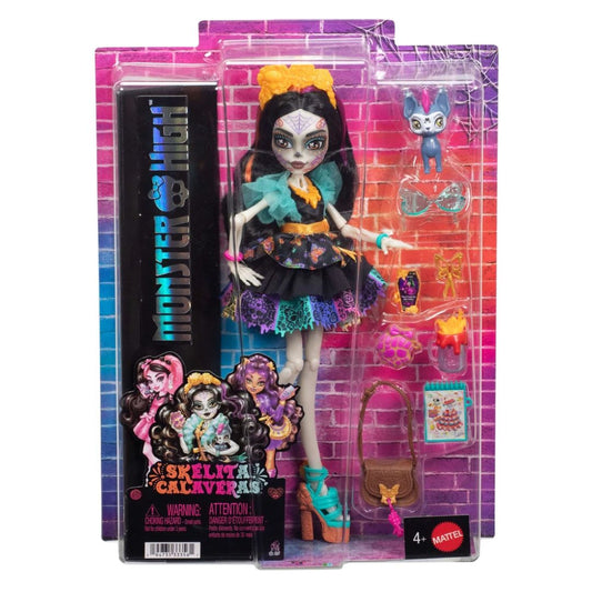 Monster High Doll Skelita Calaveras with Candelita