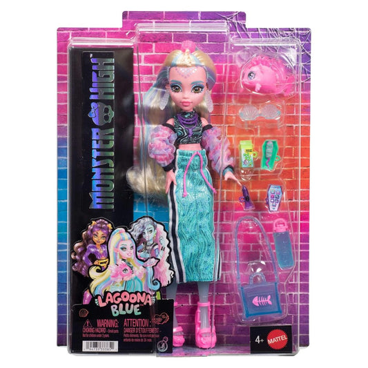 Monster High Doll Lagoona Blue with Neptuna