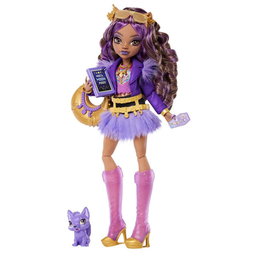 Monster High Doll Clawdeen Wolf with Crescent