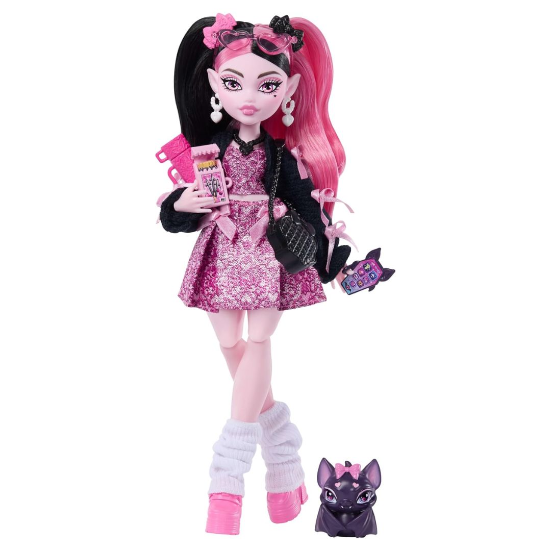 Monster High Doll Draculaura with Count Fabulous